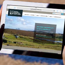 Responsive websites for Rural Housing Scotland and Our Island Home