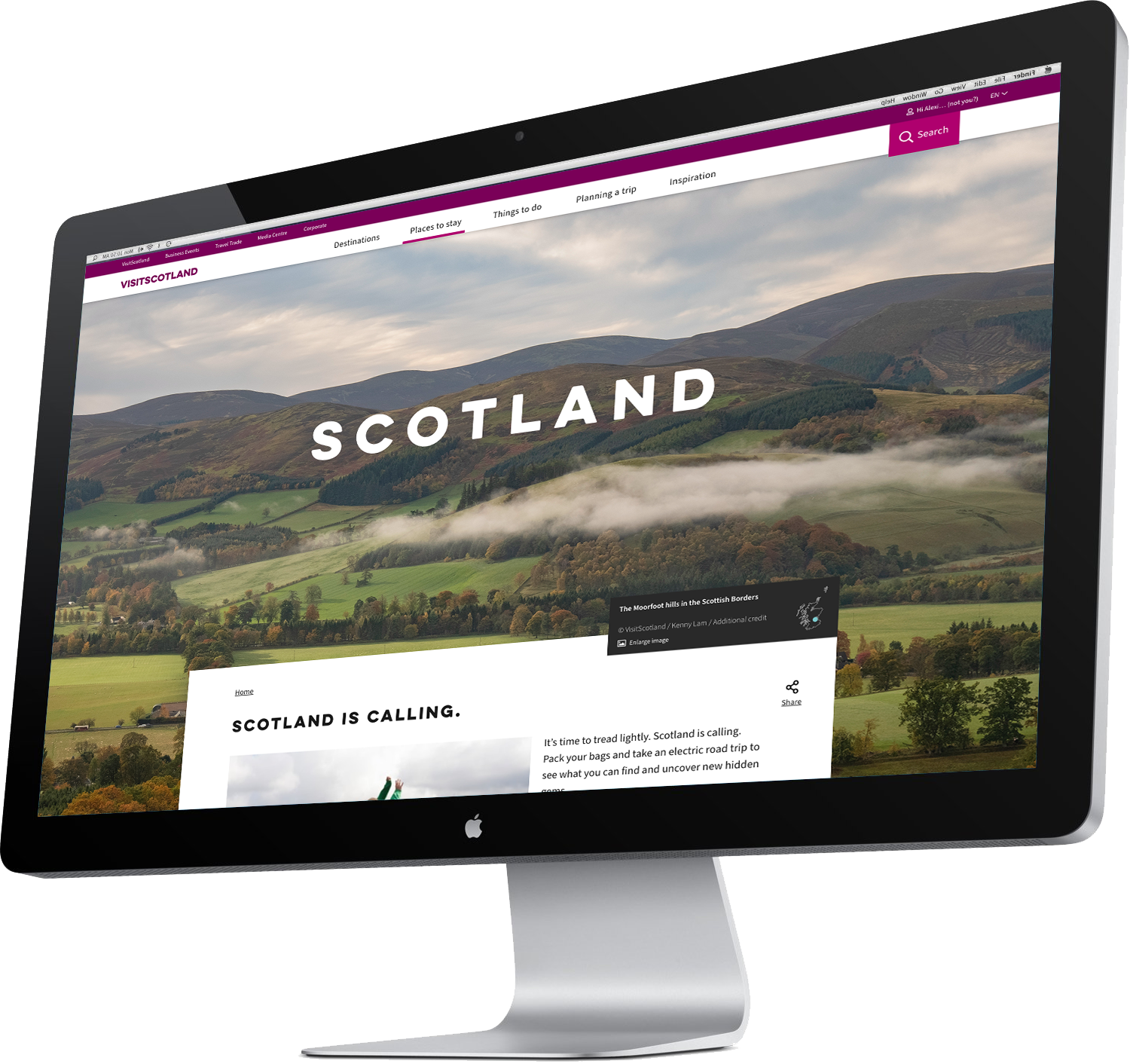 visitscotland consumer website